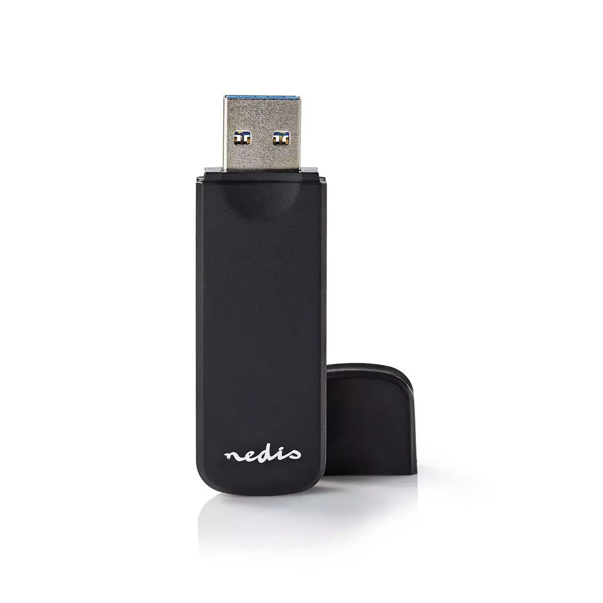 Nedis CRDRU3100BK Karšu lasītājs Melns SD