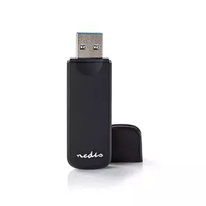 Nedis CRDRU3100BK Karšu lasītājs Melns SD un microSD