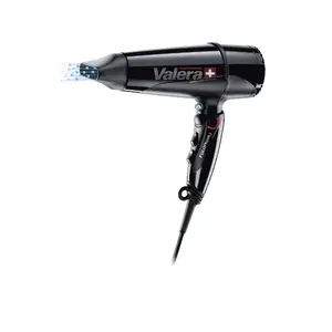 Фен VALERA SL 5400T — 2000 Вт, двигатель DC, чёрный, шнур 3 м, петля для подвеса