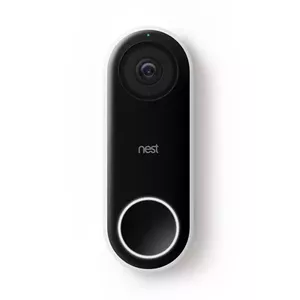 Nest Hello video domofonu sistēma 3 MP Melns