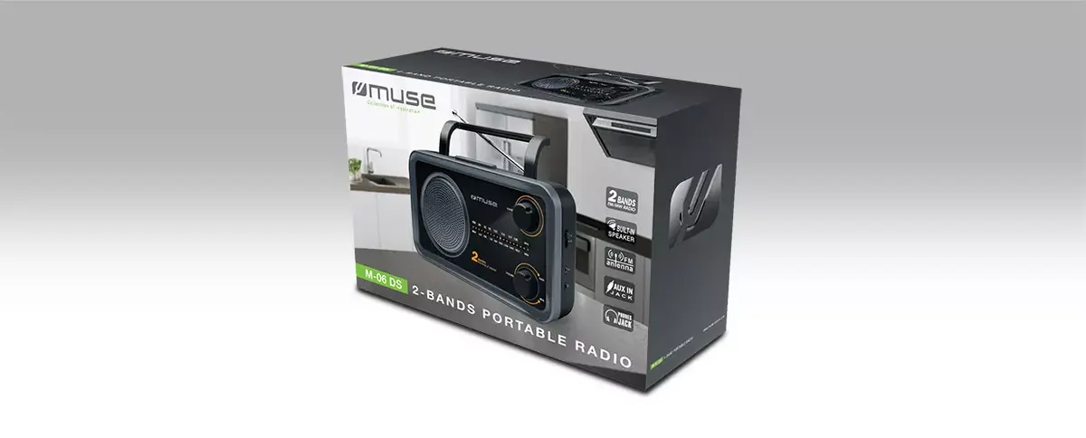 Pārnēsājams analogais radio Muse M-06DS Photo 4