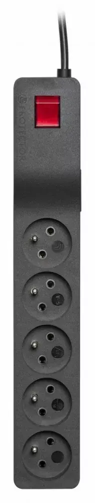 lestar Surge Protector ZX 510 Black 2.5M Photo 3