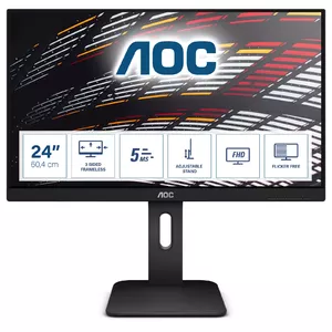 AOC P1 24P1 монитор для ПК 60,5 cm (23.8") 1920 x 1080 пикселей Full HD LED Черный