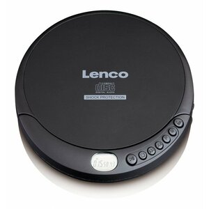 Lenco CD-200 CD player Portable CD player Black