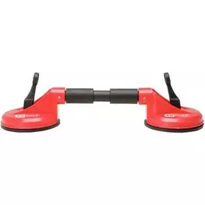 Suction lifter ks tools 140.1006 — single-cup 80 kg lifting capacity