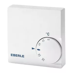 Telpas termostats Eberle RTR-E 6121 Balts 230V IP30 5-30 °C