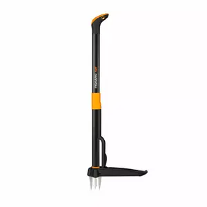 Long-reach steel weed puller Fiskars Xact 100 cm 1020126 – ergonomic manual weeder