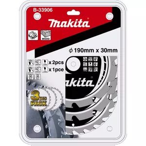 Пила дисковая Makita B-33906 19 см 3 шт.