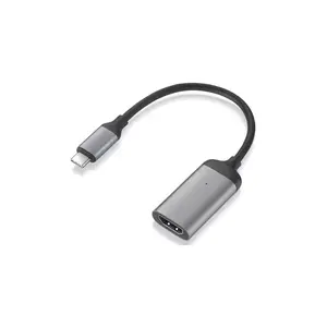 Video cable adapter MiniX NEO-C-HDGR — USB Type-C (male) to HDMI Type A (standard), grey