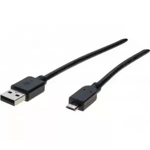USB Cable Hypertec 532452-HY 0.5m USB A Micro-USB B Black