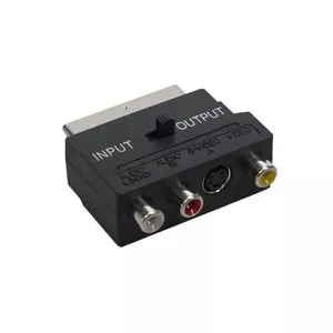 Адаптер видео кабеля SCART (21-pin) Alcasa 5525-3CU