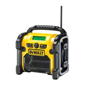 DeWALT DCR019-QW radio Darba vieta Melns, Dzeltens