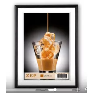 ZEP Basic Black Aluminium Picture Frame 30x40 cm