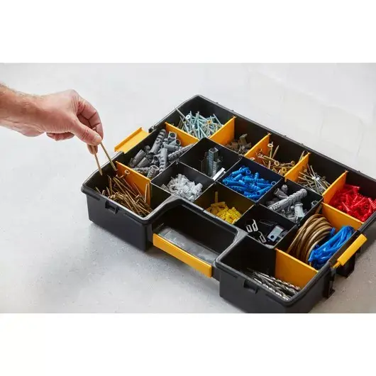 Small parts box Stanley CUBIX Sort Master Organizer Photo 11