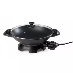 Electric Wok Domo DO8708W 5L Black 2200W