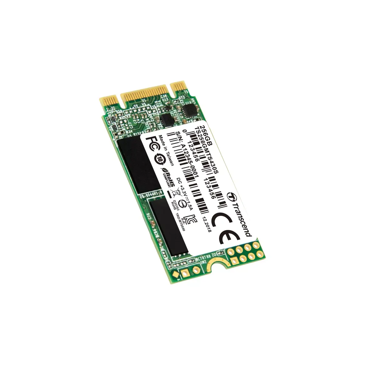 SSD Transcend 256GB TS256GMTS430S Photo 3