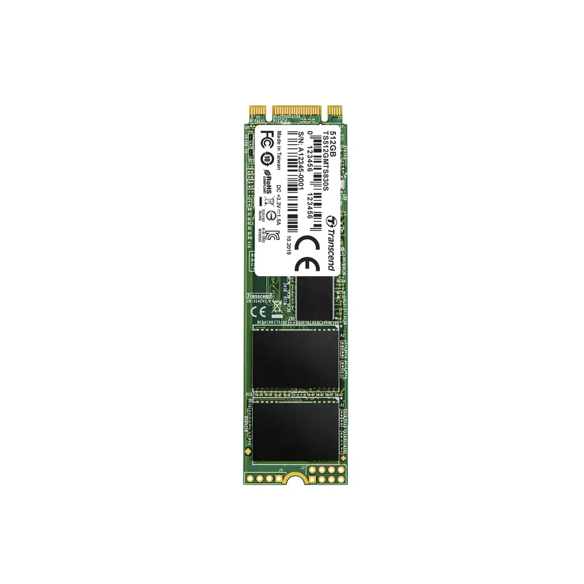 SSD Transcend 512GB TS512GMTS830S Photo 2