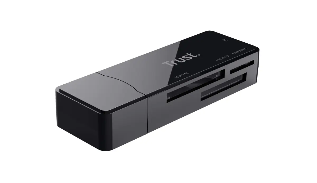 Кардридер Trust NANGA USB 3.2 Gen 1 Черный Photo 7