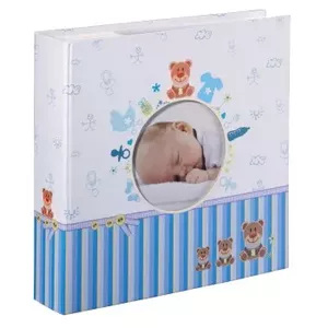 Photo Album Hama Tim Blue White 200 Sheets 10 x 15