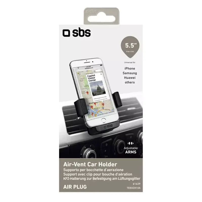 Pasīvais turētājs SBS Universal automašīnas turētājs viedtālrunim līdz 5,5'' Photo 5