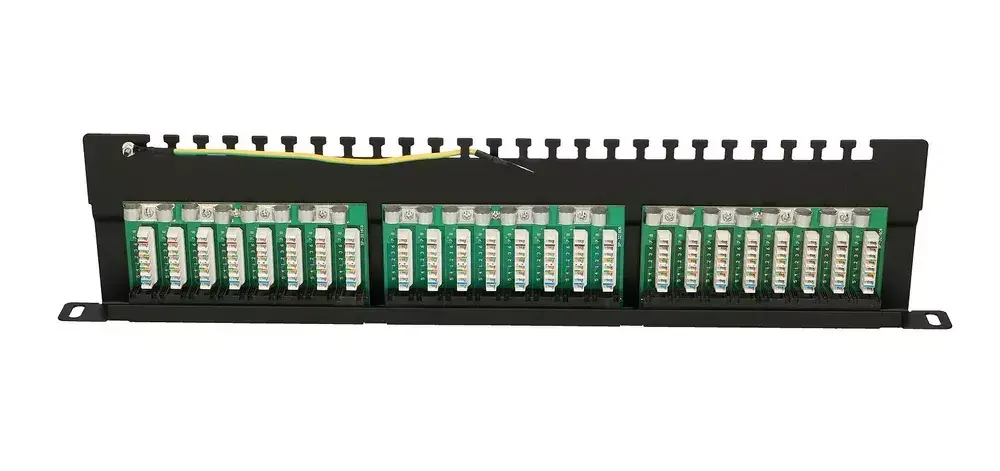 Pārejas panelis Extralink CAT6 UTP 0.5U 24 porti Photo 4