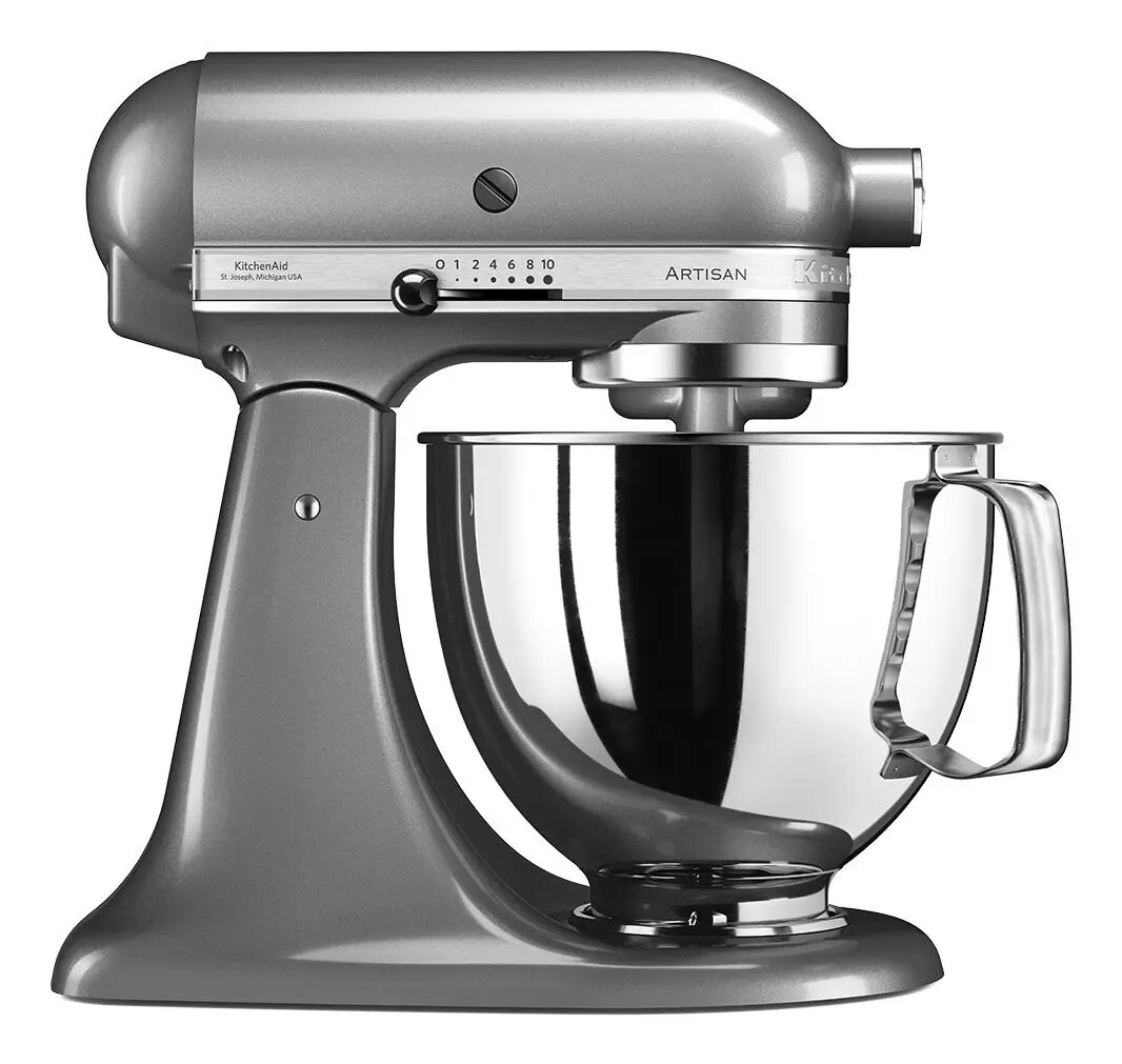 Virtuves kombains KitchenAid 5KSM125ECU Sudraba 300