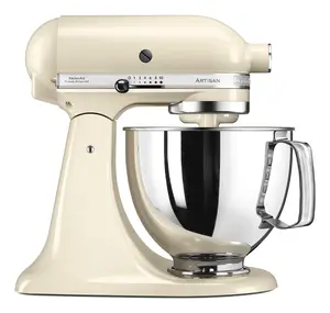 KitchenAid 5KSM125EAC Statīva mikseris 300 W 4.7 L Nerūsējošā tērauda bļoda Krēmkrāsas