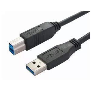 Bachmann 917.1205 USB cable 1 m USB 3.2 Gen 1 (3.1 Gen 1) USB A USB B Black