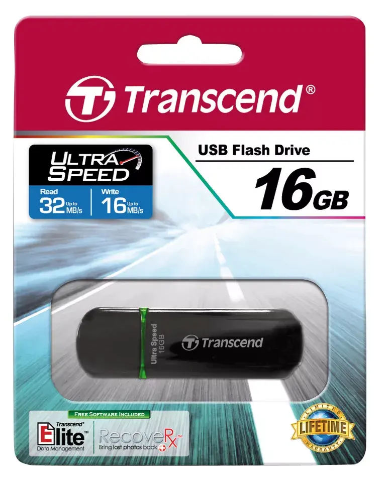USB zibatmiņa Transcend 16GB JetFlash 600 Photo 2