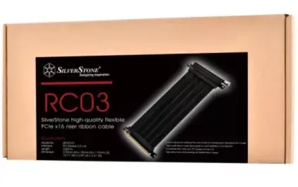 Ribona kabelis Silverstone SST-RC03B-220 Photo 7