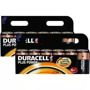 Одноразовая батарея Duracell BUN0034A D Щелочная