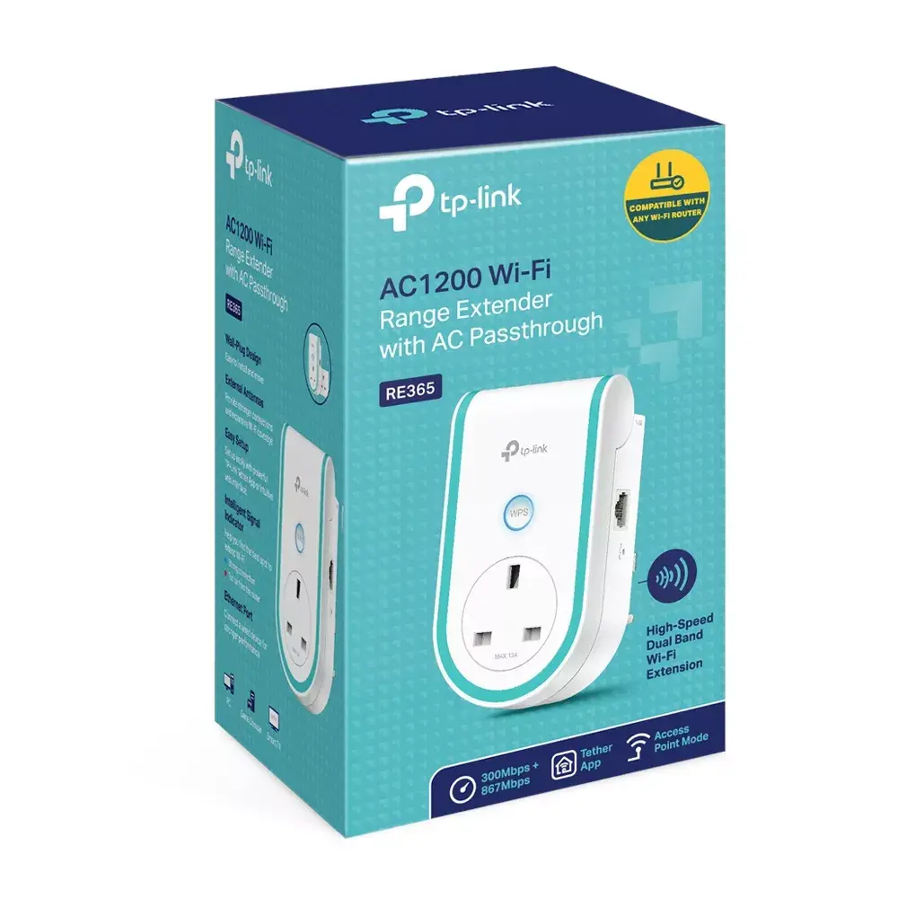 Network repeater TP-Link AC1200 Wi-Fi Range Extender RE365 Photo 6