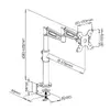 Desk Stand Techly ICA-LCD 502BK Photo 3