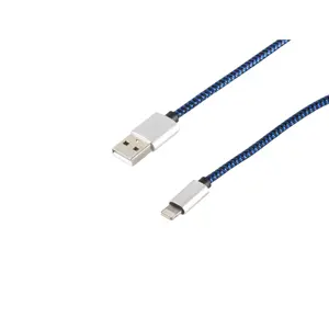Кабель Lightning S/CONN 14-50022 2м Синий