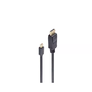 DisplayPort cable ShiverPeaks BS10-52025 1 m Mini DisplayPort Black