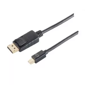 DisplayPort cable ShiverPeaks BS10-52035 2 m Mini DisplayPort Black