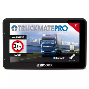 Snooper PRO S6900 LKW навигатор Фиксированный 17,8 cm (7") ЖК Сенсорный экран 322 g Черный