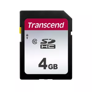 Flash Memory Transcend 4GB SDHC Class 10 TS4GSDC300S