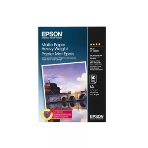 Epson Matte Paper Heavy Weight, DIN A3, 167g/m², 50 sheets