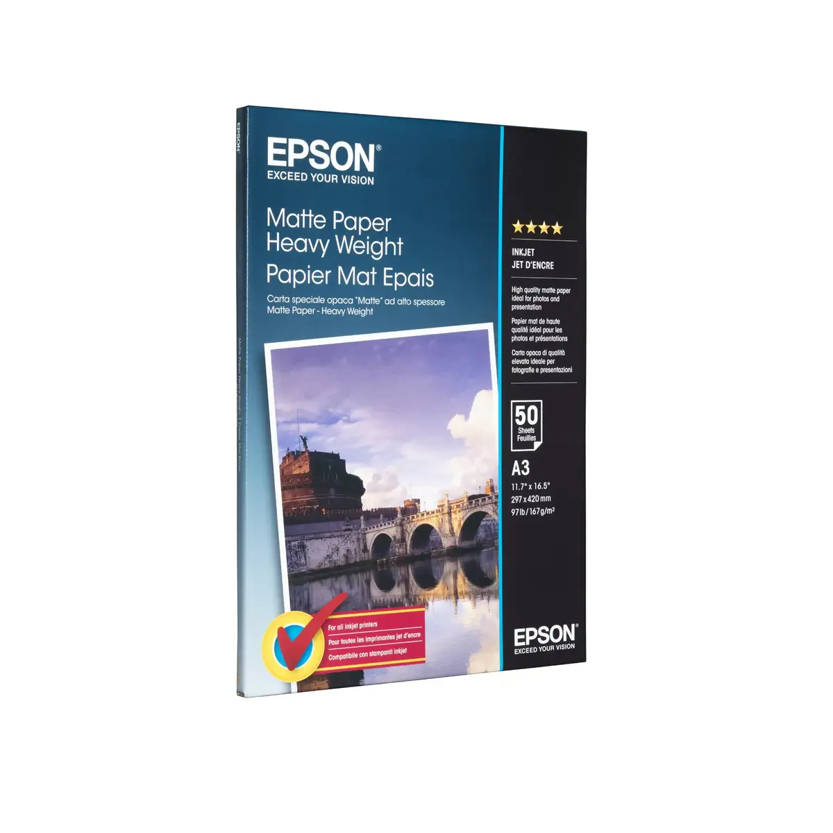 Matte Paper Heavy Weight Epson C13S041261 Photo 2