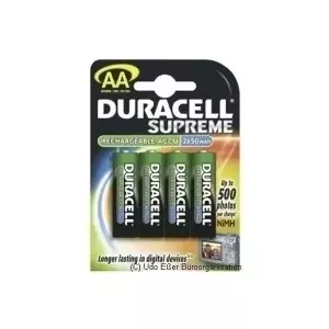 Rechargeable battery Duracell HR6 AA 4-pack