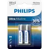 Vienreizējā baterija Philips Ultra Alkaline Battery LR6E2B/10 Photo 2