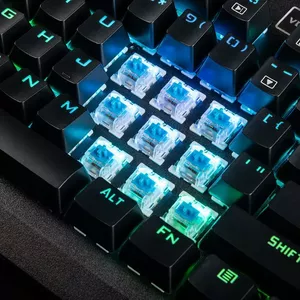 Механическая клавиатура MODECOM VOLCANO HAMMER RGB — переключатели Blue Outemu, раскладка DE