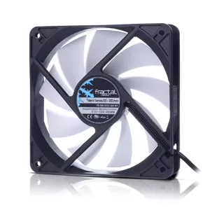 Fractal Design Silent Series R3 120 mm Datora korpusam Ventilators 12 cm Melns, Balts