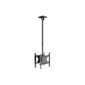 Ceiling Mount Multibrackets M Public Medium Back to Back Black 3000