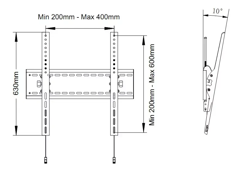 Tilt Wallmount Multibrackets M Universal SD MAX 800x600 Photo 11