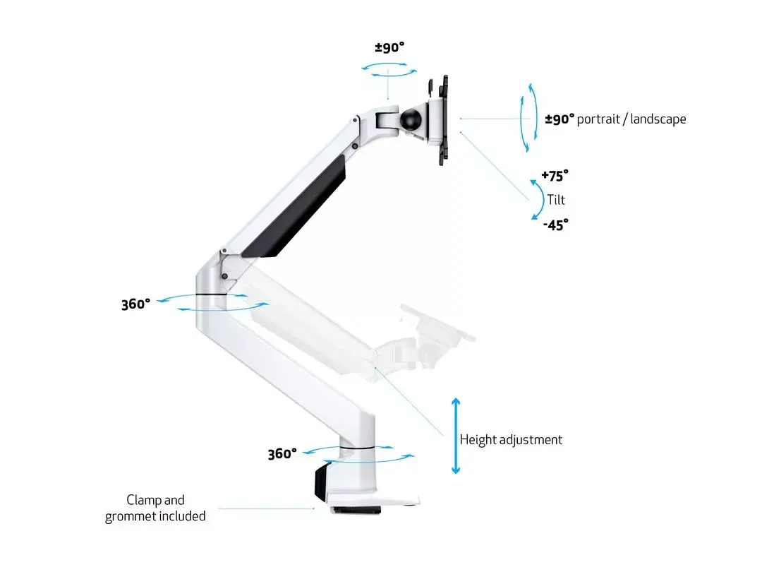 Газовый подъемник один Multibrackets M VESA Photo 7