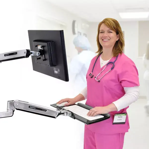 Wall Mount Keyboard Arm Ergotron LX Sit-Stand Photo 5