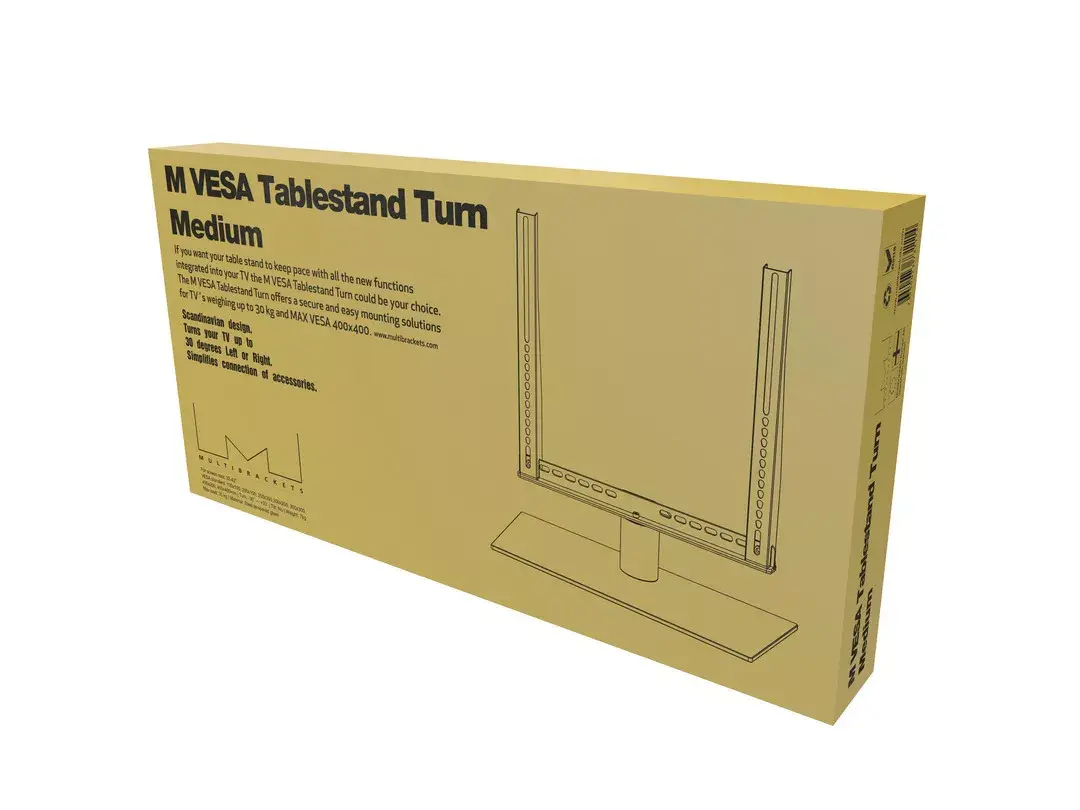 Подставка для стола Multibrackets M VESA Tablestand Turn Black Medium MAX 400x400 Photo 21