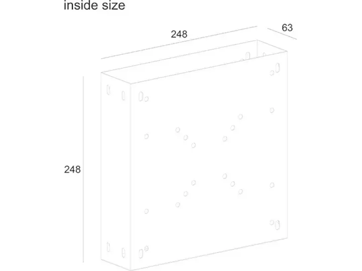 Monitoru statīvā uzstādāms CPU turētājs Multibrackets M PC Media Box/Digital Signage Box I Photo 3